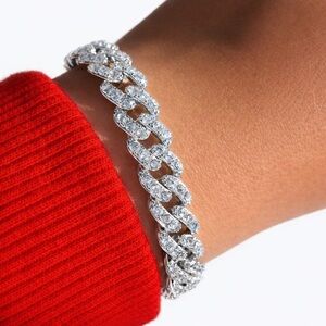Silver Chain Bracelet 7inch